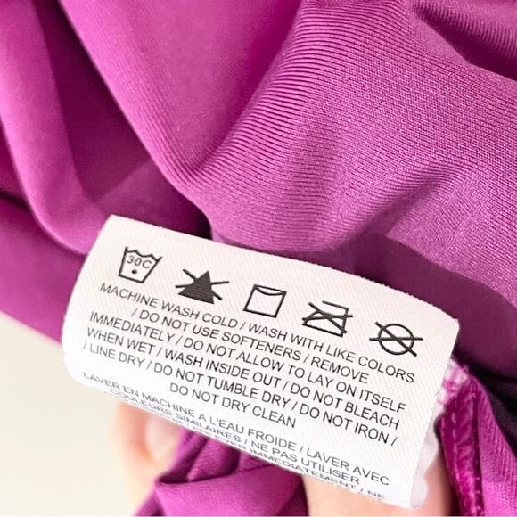 Nike Dri-Fit Athletic Tank Top Racer Back Woman size S Ombré Pink and Purple - Picture 10 of 10